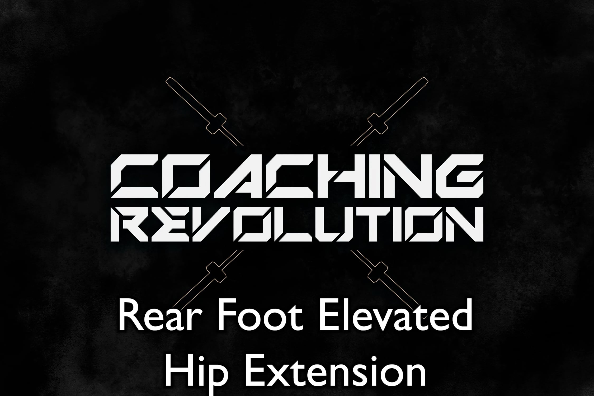 Rear Foot Elevated Hip Extension