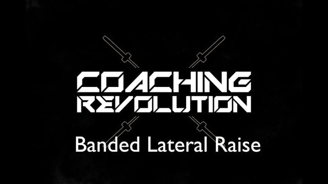 Band Lateral Raise