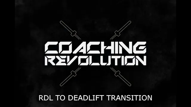 RDL to Deadlift Transition
