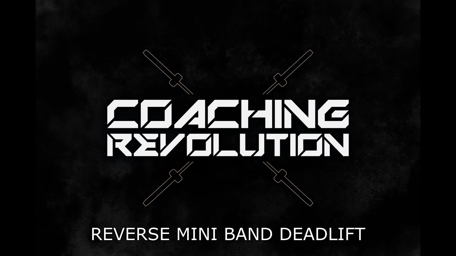 Reverse Mini Band Deadlift