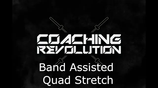 Band Assisted Quad Stretch