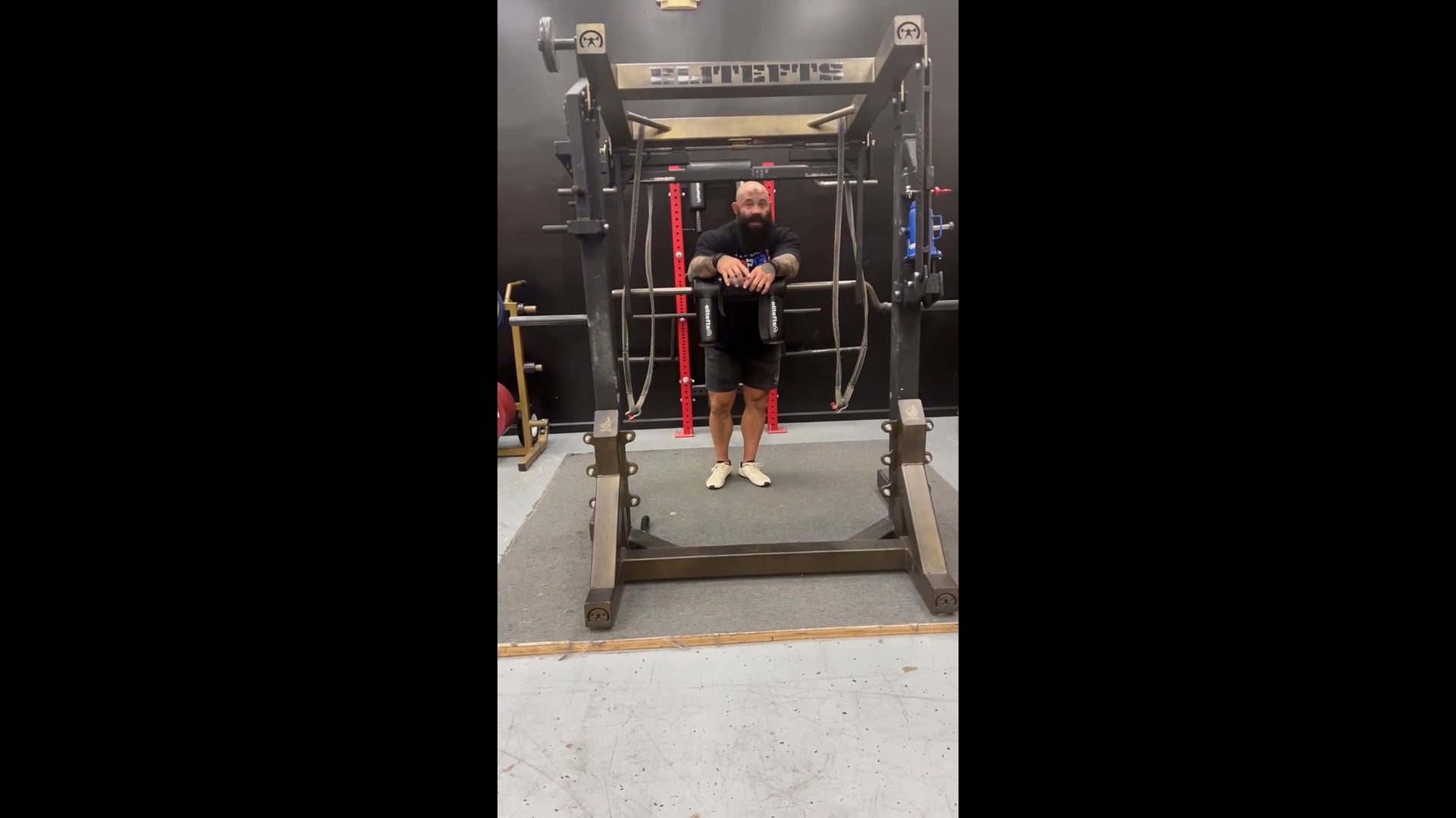 Safety Squat Bar Zercher Squat or Carry