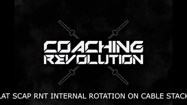 Lat Scap RNT Internal Rotation on Cab...