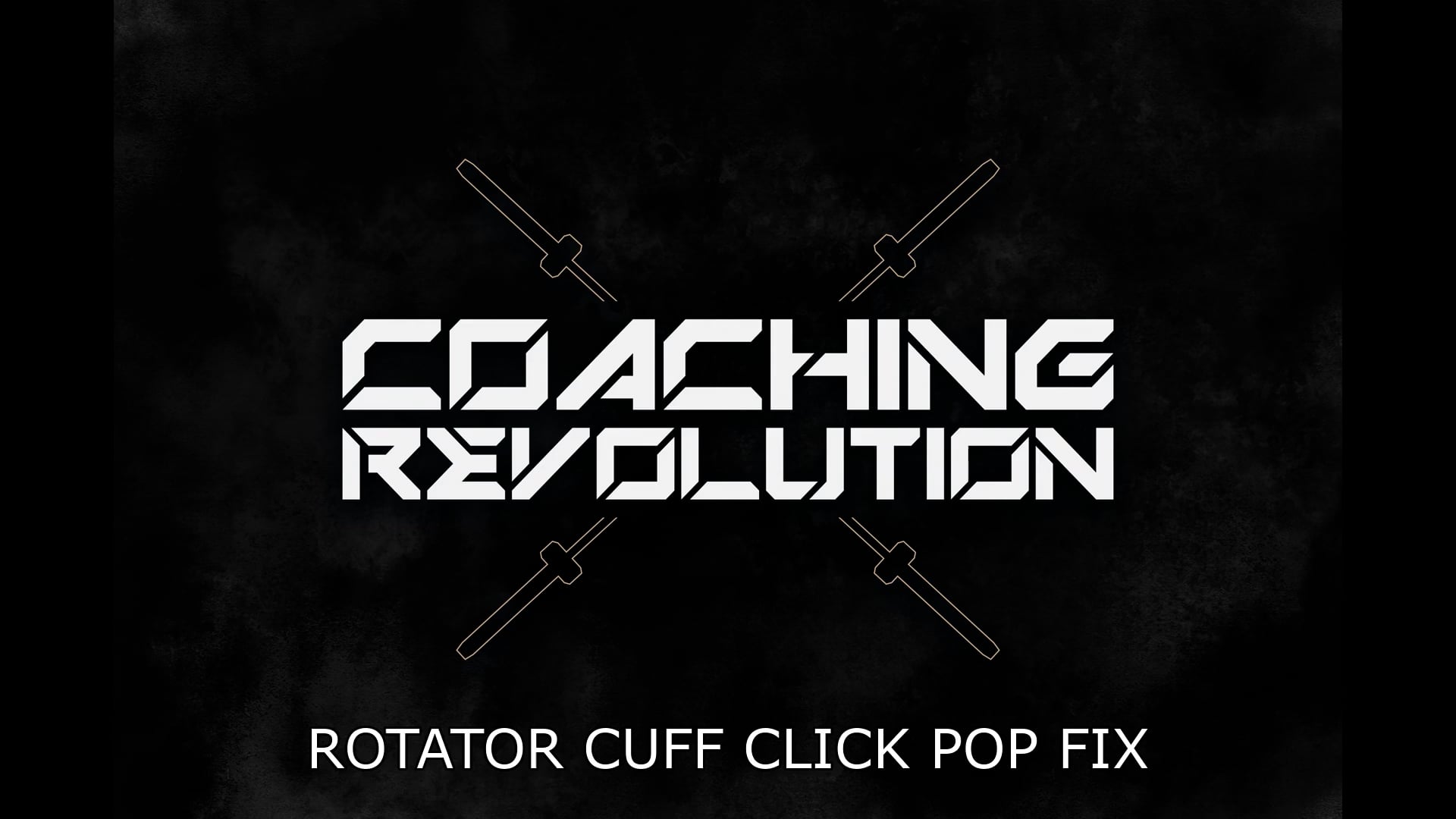 Rotator Cuff Click Pop Fix