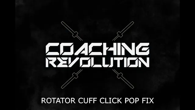 Rotator Cuff Click Pop Fix
