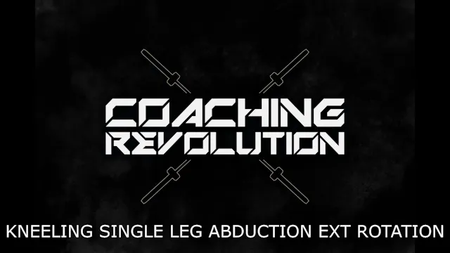 Kneeling Single Leg Abduction Ext Rot...
