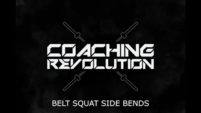 Belt Squat Side Bends
