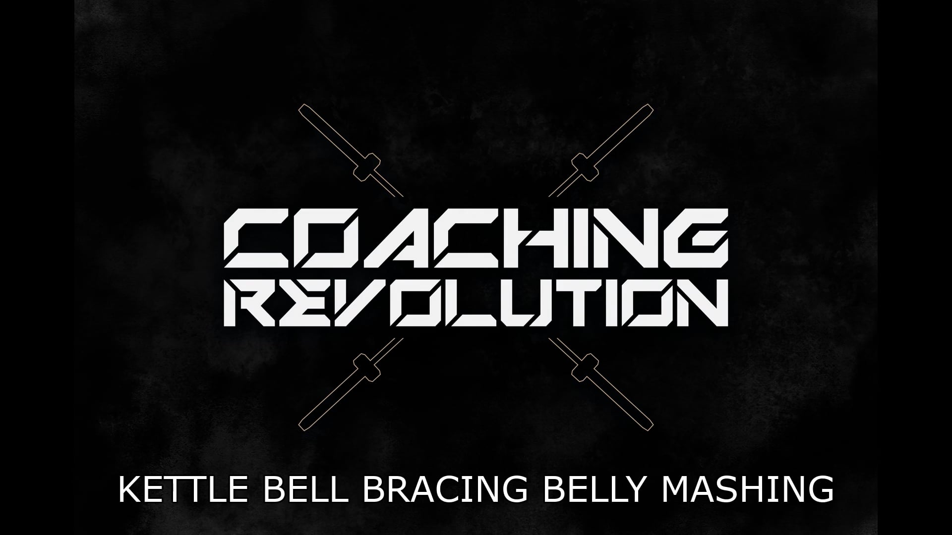 Kettle Bell Bracing Belly Mashing