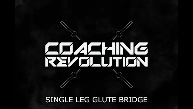 Single Leg Glute Bridge
