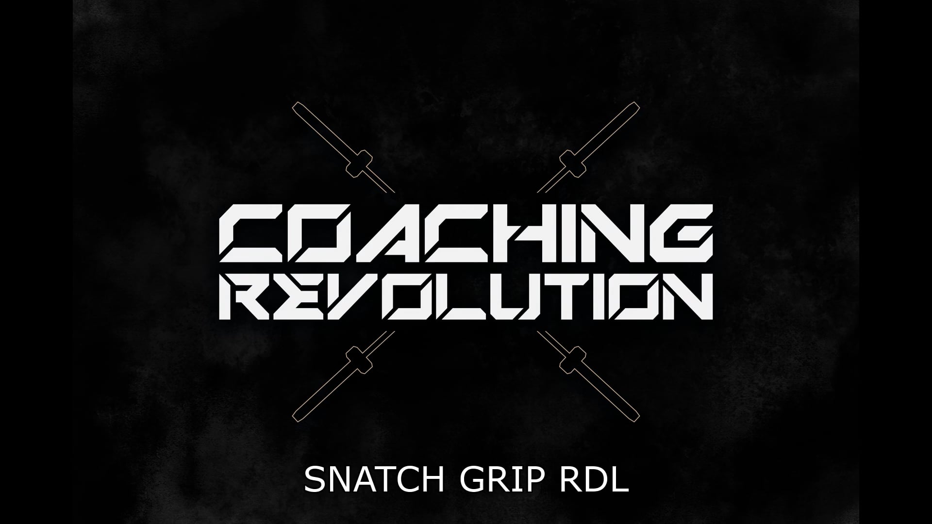 Snatch Grip RDL