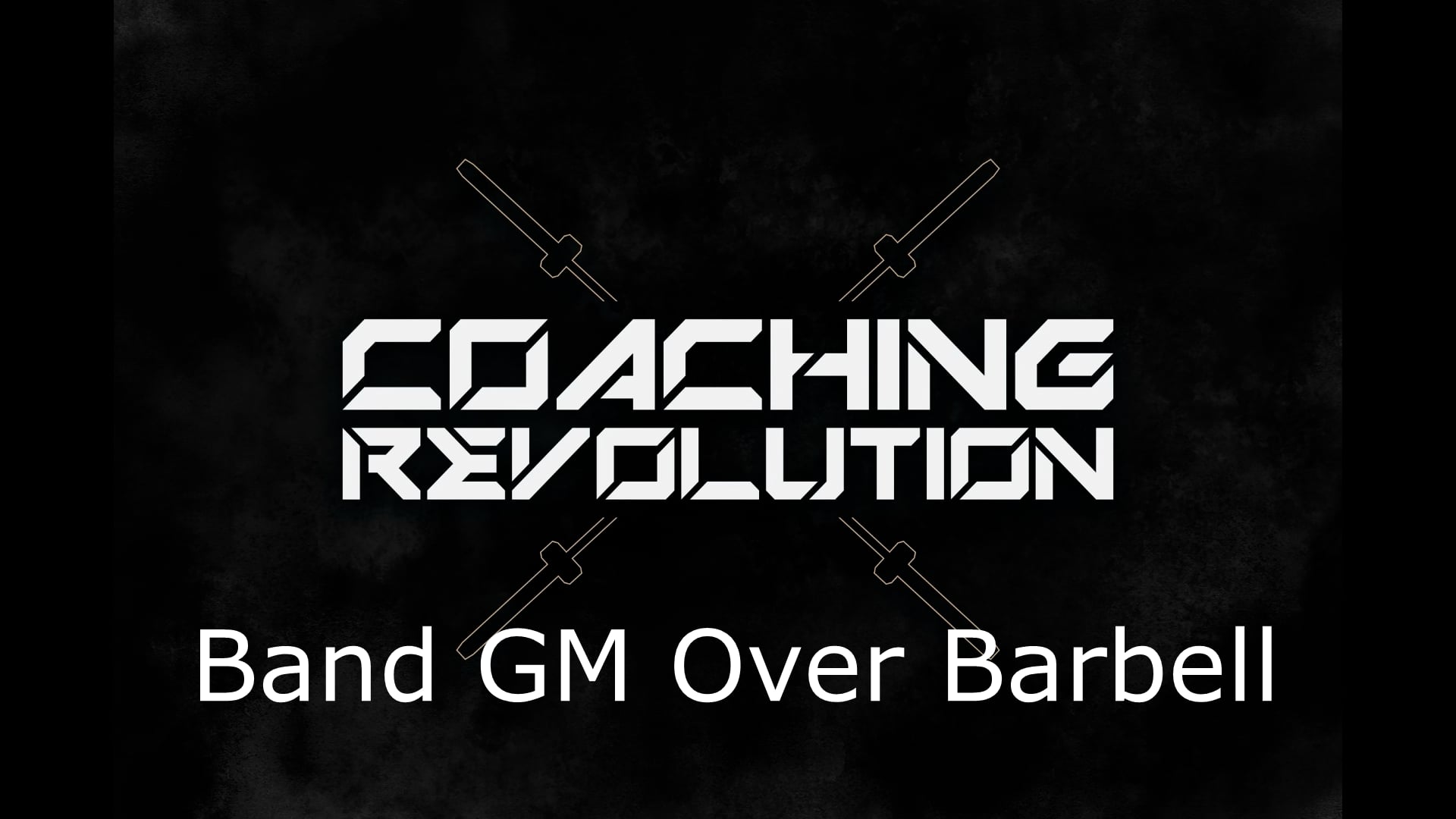 Band GM Over Barbell