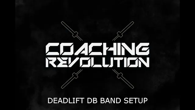 Deadlift DB Band Setup