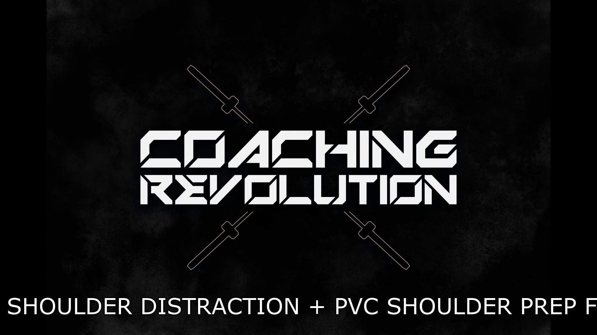 Posterior Shoulder Distraction + PVC Shoulder Prep for Squats
