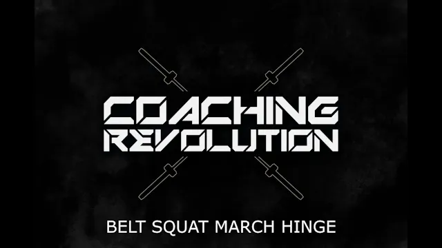 Belt Squat March Hinge