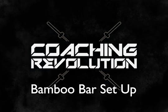Bamboo Bar Set Up