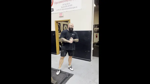 T Spine Wall Lift Offs