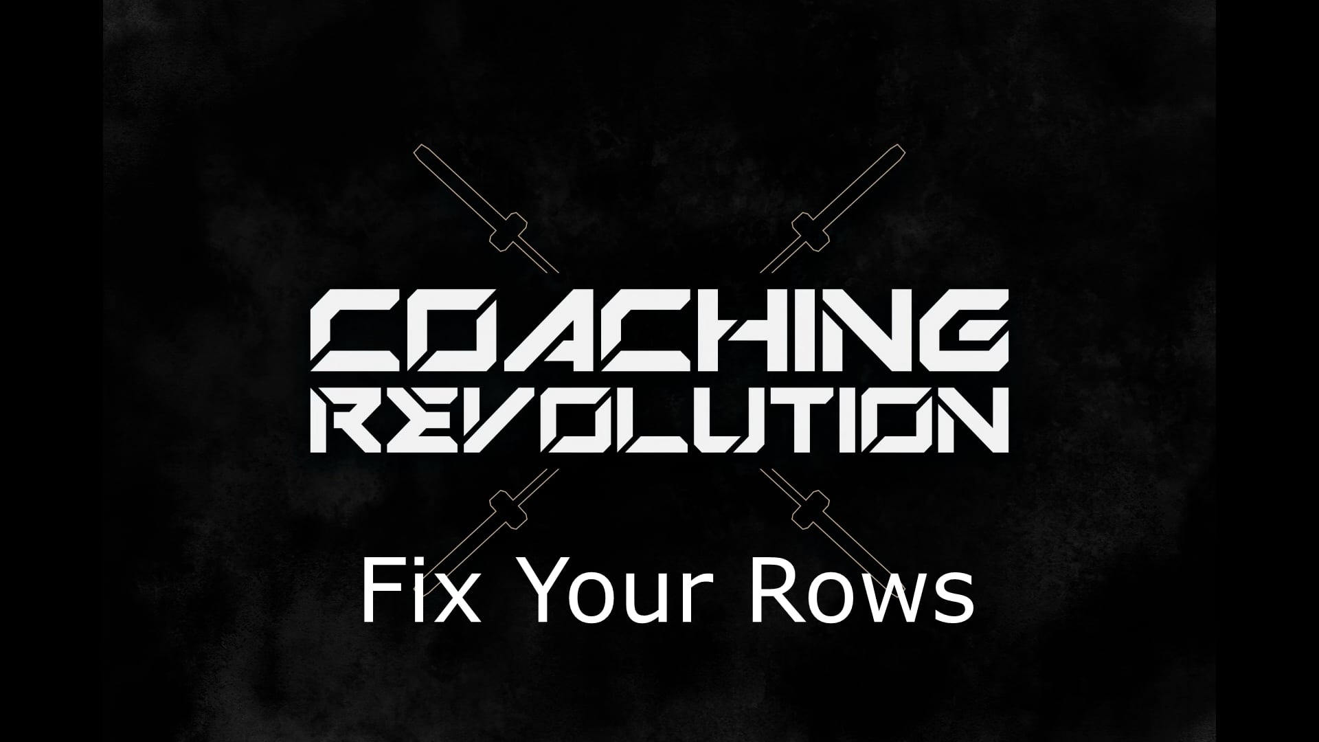 Fix Your Rows