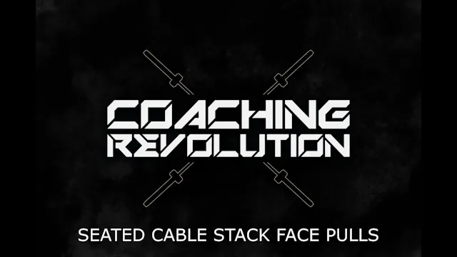 Seated Cable Stack Face Pulls