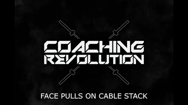 Face Pulls on Cable Stack