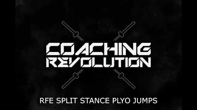RFE Split Stance Plyo Jumps