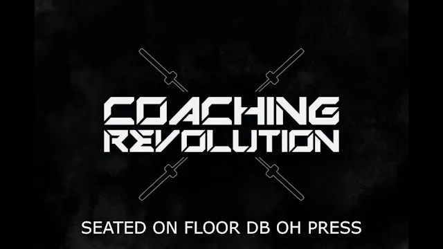 Seated on Floor DB OH Press