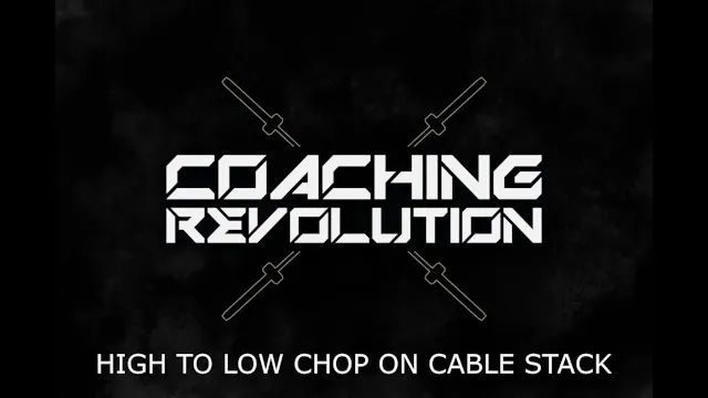 High to Low Chop on Cable Stack