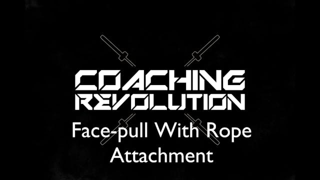 FacePull With Rope Attachment.mp4