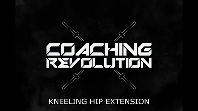 Kneeling Hip Extension