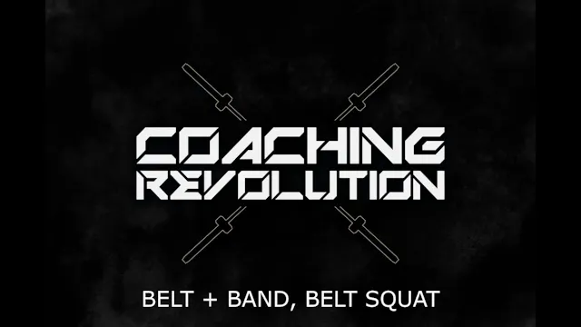 Belt + Band, Belt Squat