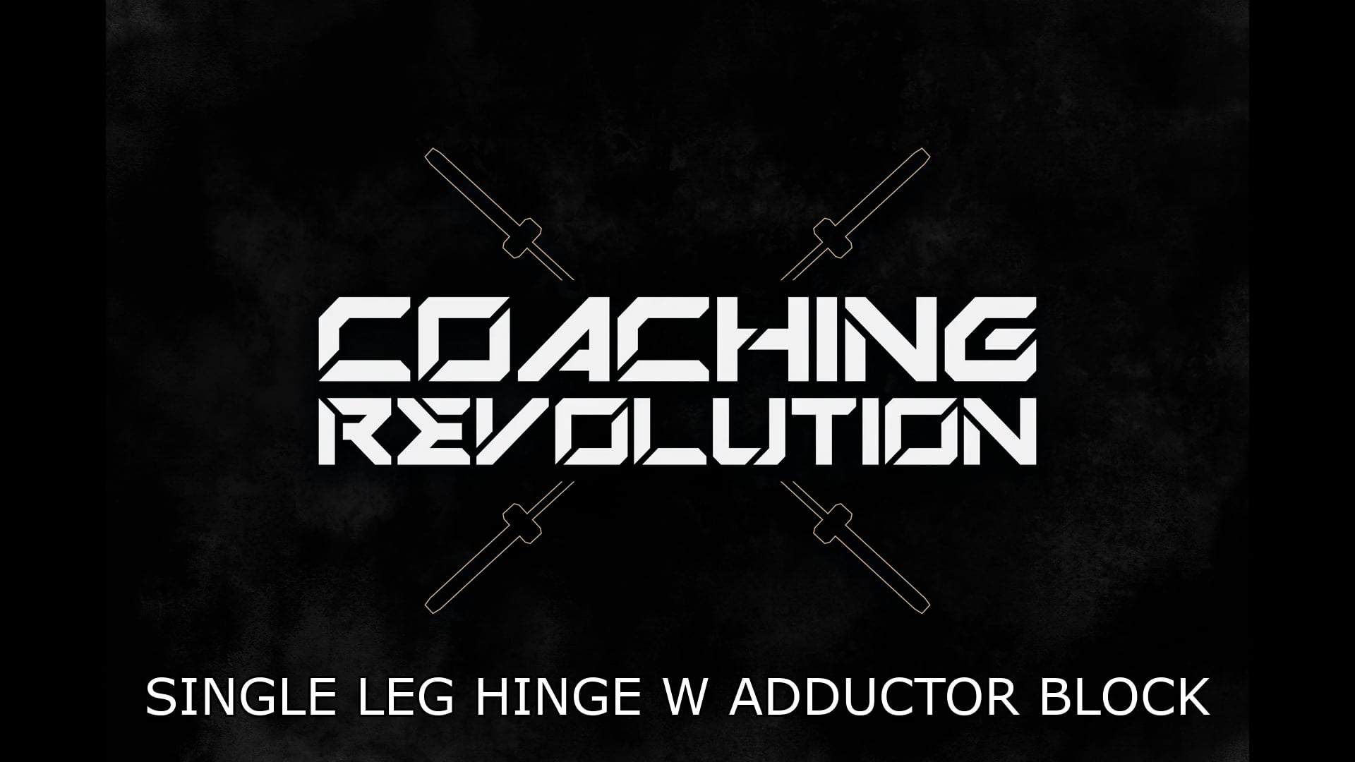 Single Leg Hinge w Adductor Block