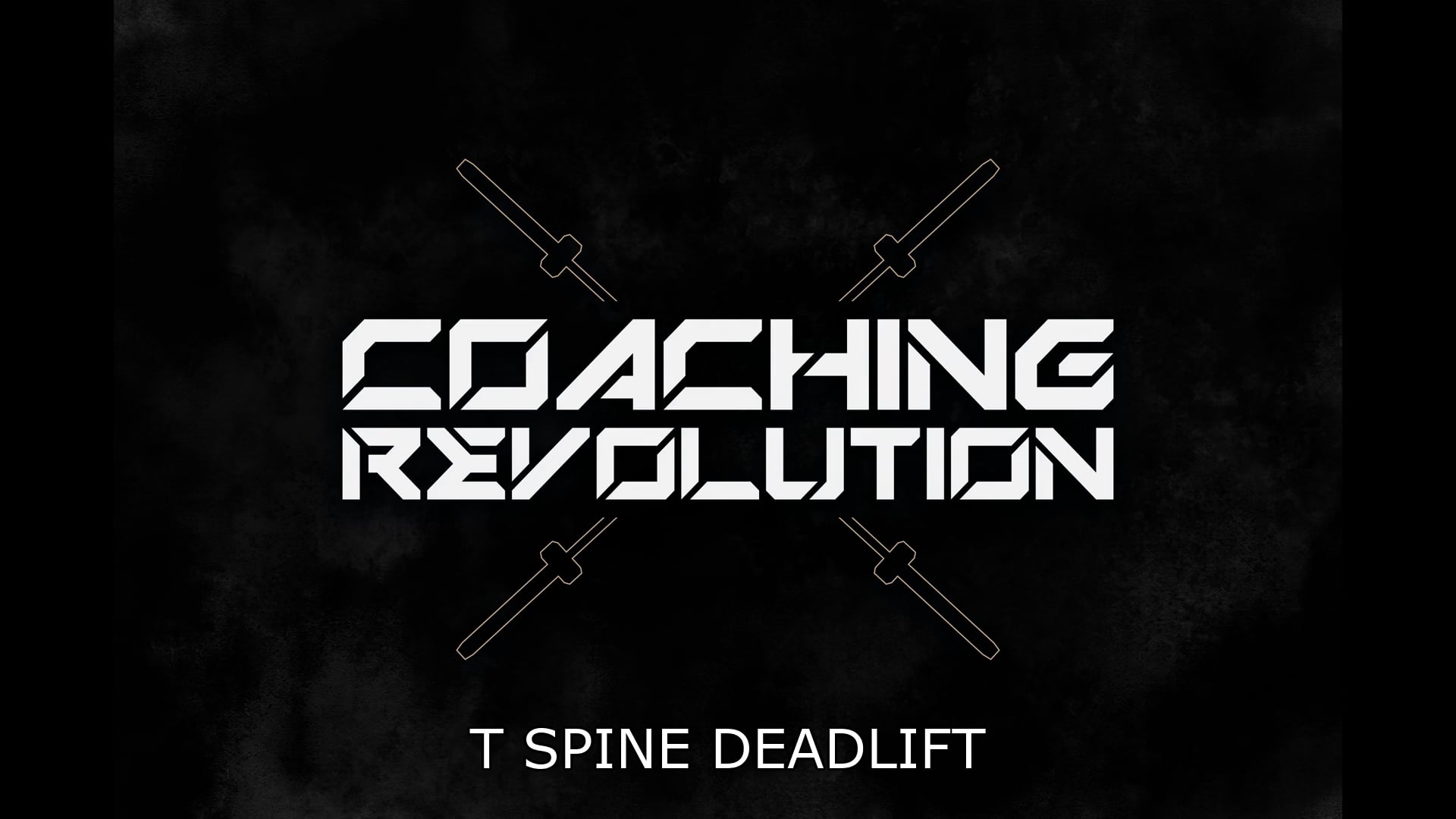 T Spine Deadlift