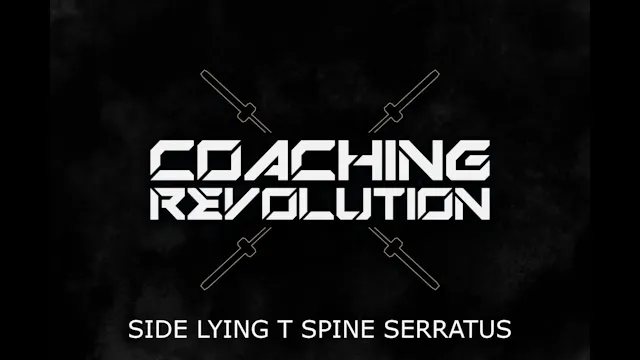 Side Lying T Spine Serratus