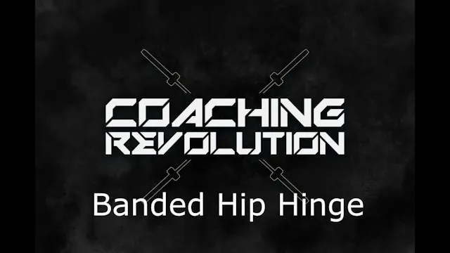 Banded Hip Hinge