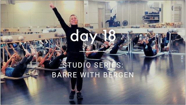 Barre with Bergen: Day 18