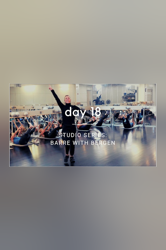 Barre with Bergen: Day 18