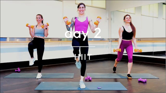 Triple Threat Day 2: HIIT