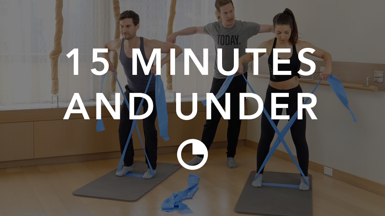 Barre in 15 Minutes and Under