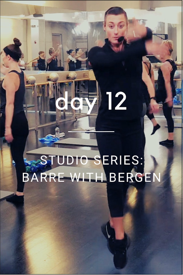 Barre with Bergen: Day 12
