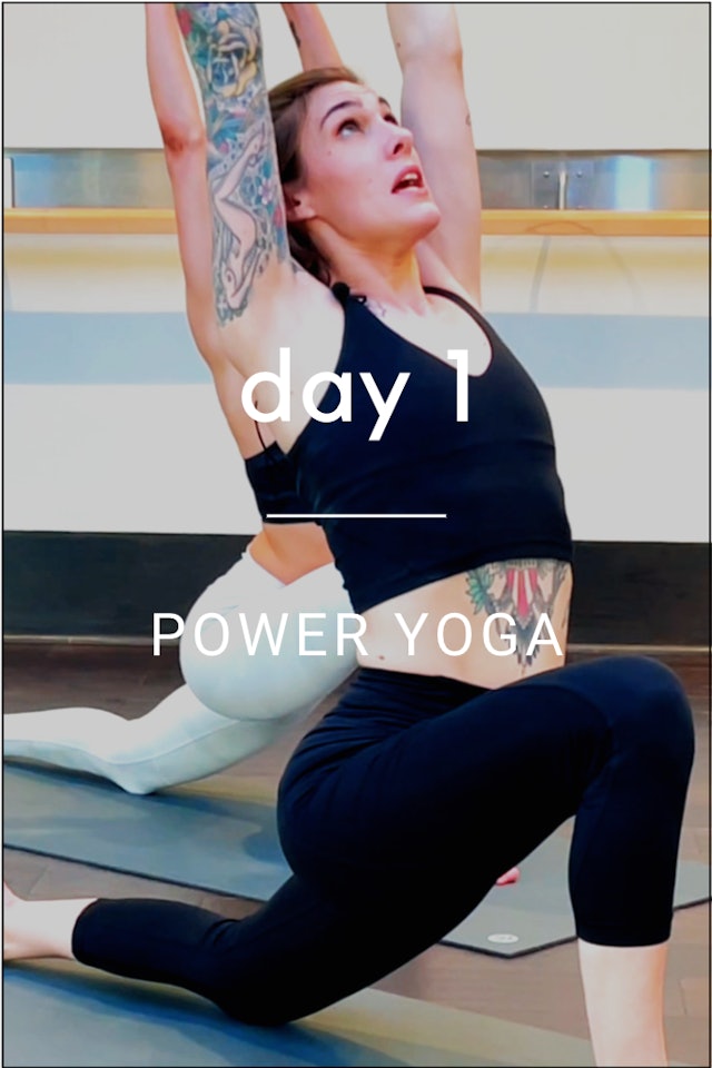 Triple Threat Day 1: Power Yoga
