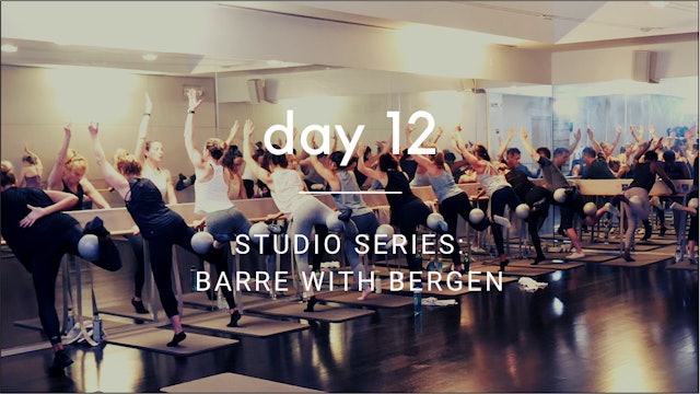 Barre with Bergen: Day 12
