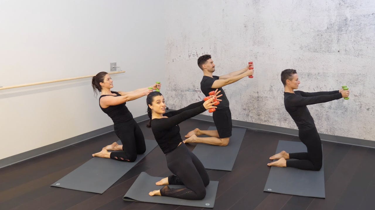 Power Yoga with Weights Yoga Intermediate Exhale On Demand Workout