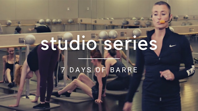 Studio Series: Barre