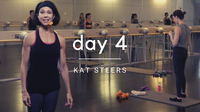 Day 4: Barre with Kat