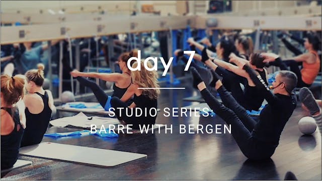 Barre with Bergen: Day 7