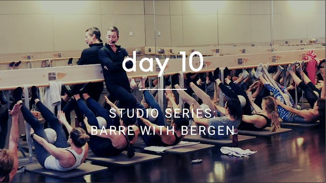 Barre with Bergen: Day 10