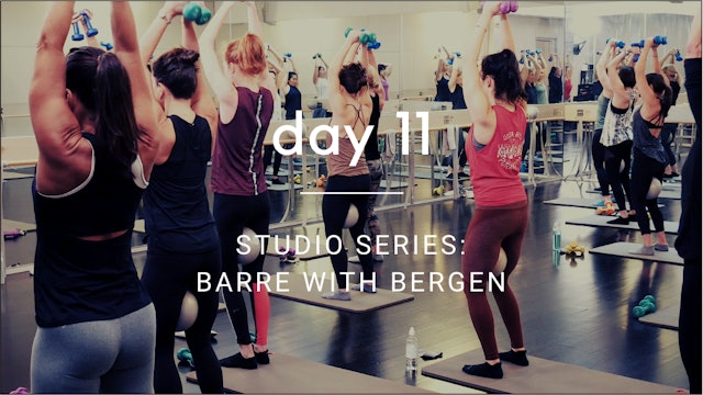 Barre with Bergen: Day 11