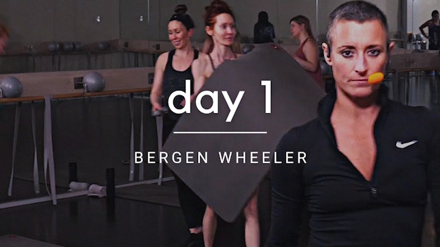 Day 1: Barre with Bergen