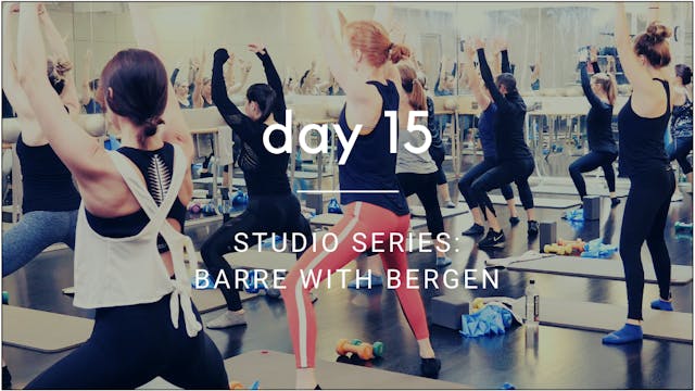 Barre with Bergen: Day 15