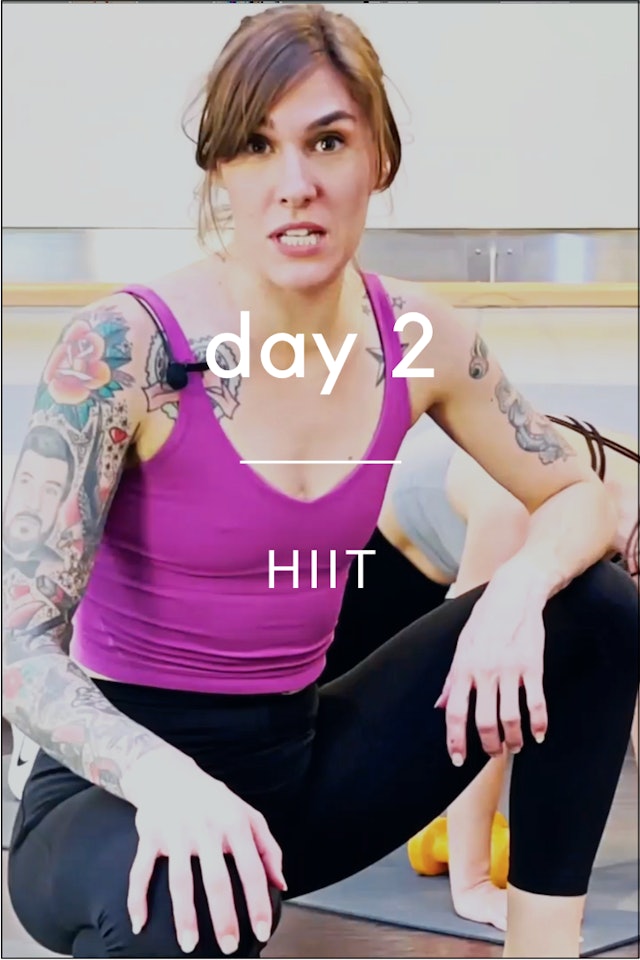 Triple Threat Day 2: HIIT