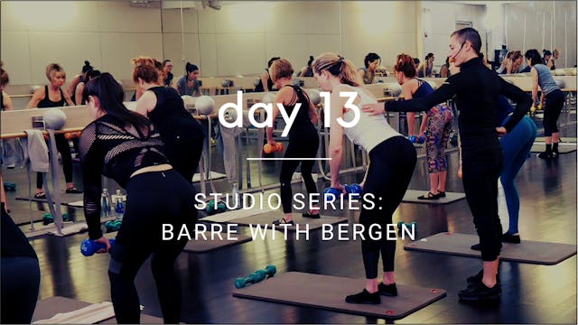 Barre with Bergen: Day 13